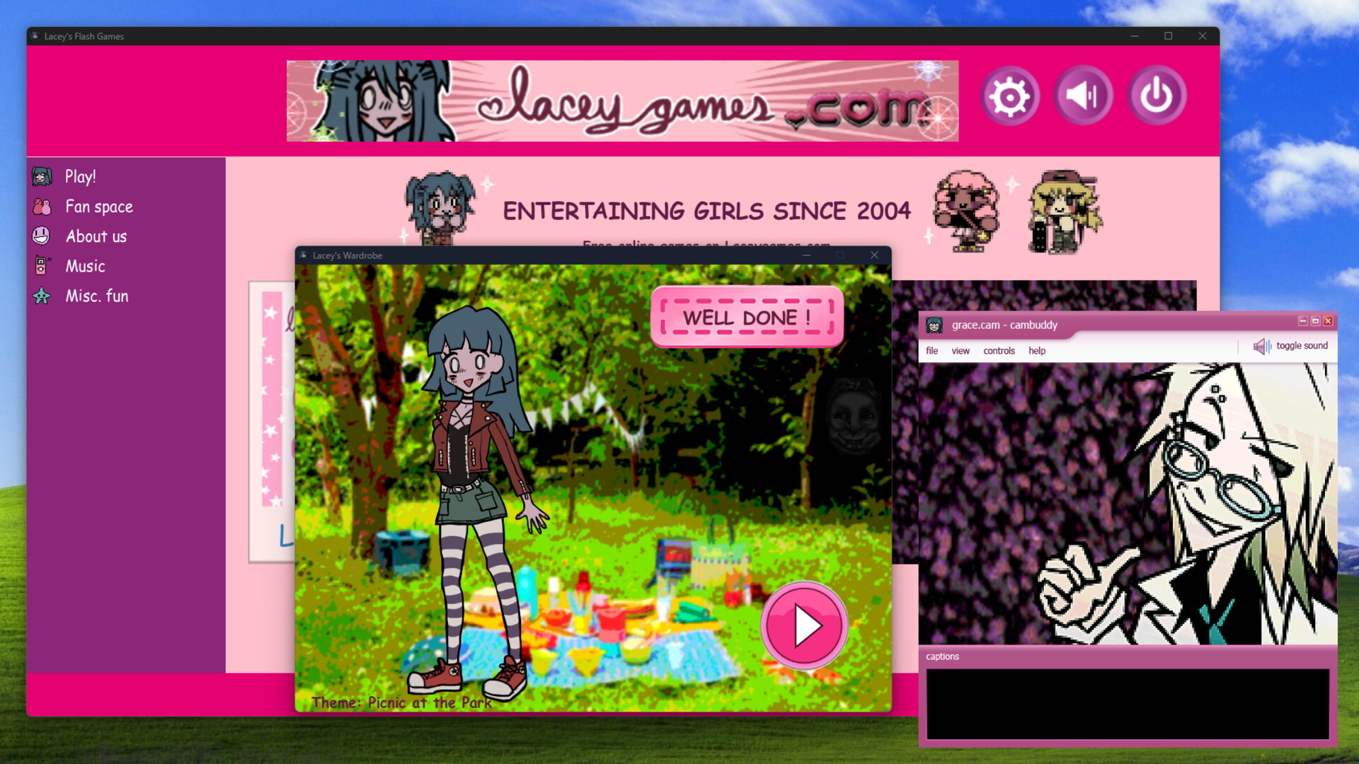 Official Lacey's Flash Games screenshot from the Steam gallery